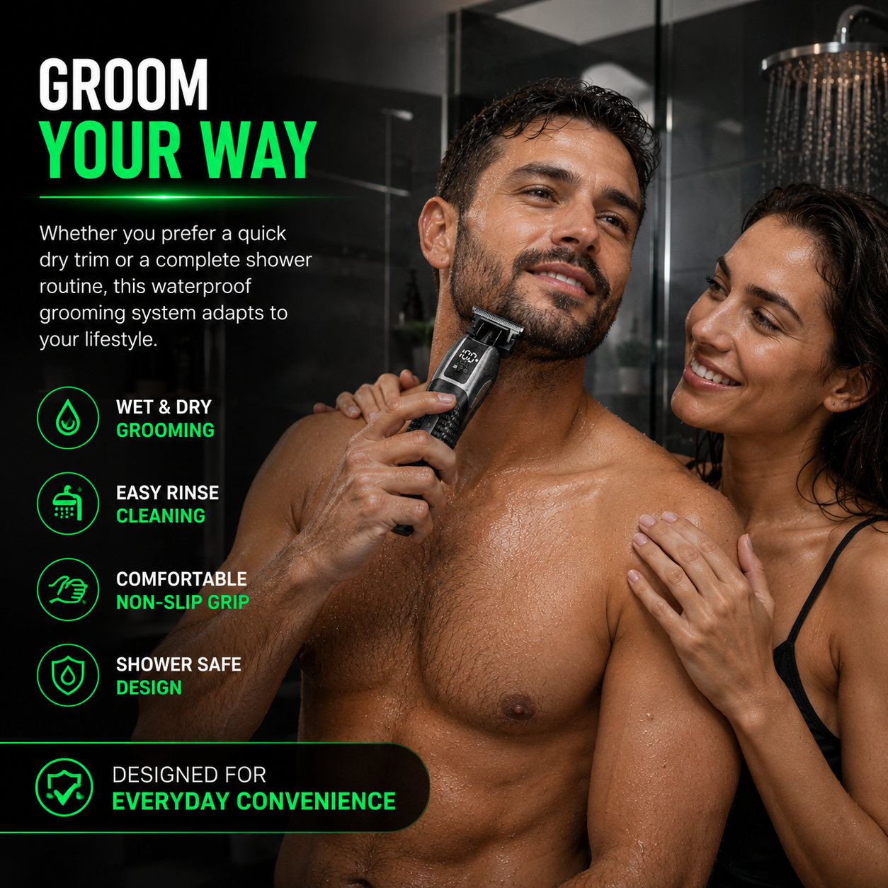 VXPROZ Ultimate Men's Trimmer Kit